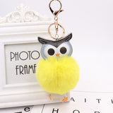 2022 New Cute Pompom Owl Keychain