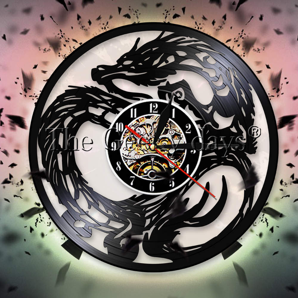 2021 New Dragon Wall Clock