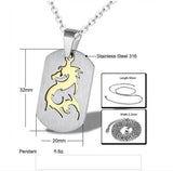 2021 New Fashion Dragon Pattern Necklaces