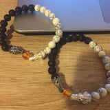 Natural Stone Dragon Beads Bracelet